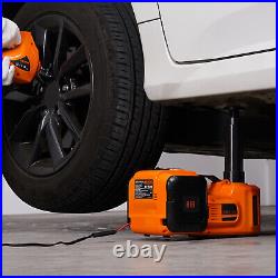 5 Ton 12V Electric Hydraulic Car Floor Jack withImpact Wrench Inflator Pump