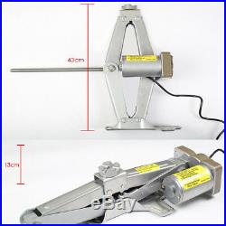 5 Ton 12V Electric Scissor Jack Stand Lift Car Lifter Automotive Remote Hoist