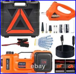 5 Ton Electric Car Jack & Impact Wrench Install & Change Tires Effortlessly