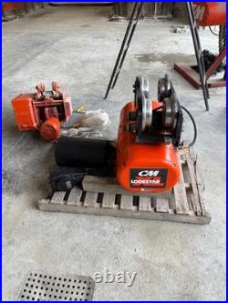 5 Ton Electric Chain Hoist CM Lodestar, Power Trolley Included