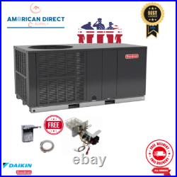 5 Ton Goodman AC Package Unit System 13.4 SEER + Free Heat Kit, Disconnect, Whip