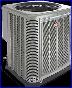 5 Ton R410A 100K BTU CompleteRheem System Condenser & Evaporator Coil & Furnace