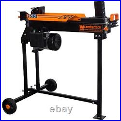 6.5-Ton Electric Log Splitter Powerful 15-amp Motor 34-inch Mounting Stand NEW