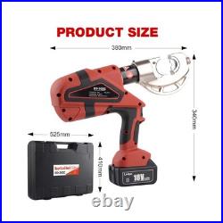 6 Ton Electric Hydraulic Crimper, Easy-Open Design for Quick Operation, 65KN