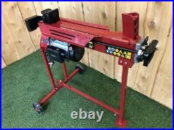 7 Ton Electric Log Splitter Hydraulic Logsplitter With Stand