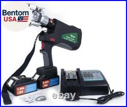 8-Ton Electric Hydraulic Crimping Tool Rechargeable Battery Cable Lug Crimper
