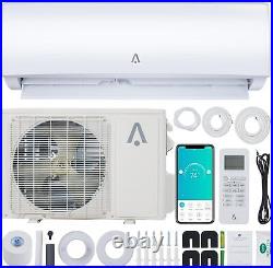 9000-24000 BTU Air Conditioner Heat Pump Ductless Mini Split INVERTER 19-23 SEER