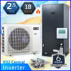 ACiQ 2.5 Ton 18 SEER2 R32 Central Inverter Heat Pump AC Split System & 10kW Aux