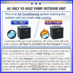 ACiQ 3 Ton AC Ducted Electric Central Air Conditioner Split System, 15.5 SEER2 ACiQ 3 Ton AC Ducted Electric Central Air Conditioner Split System, 15.5 SEER2