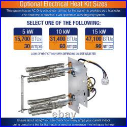 ACiQ 3 Ton AC Ducted Electric Central Air Conditioner Split System, 15.5 SEER2 ACiQ 3 Ton AC Ducted Electric Central Air Conditioner Split System, 15.5 SEER2
