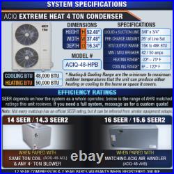 ACiQ 4 Ton 16 SEER Extreme Heat Pump Central Air Conditioner Inverter AC ACiQ 4 Ton 16 SEER Extreme Heat Pump Central Air Conditioner Inverter AC