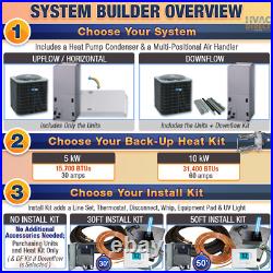 ACiQ by Carrier 2 Ton 15.2 SEER2 Central Air Conditioner Heat Pump Split System