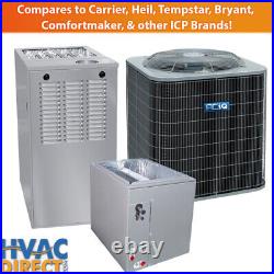 ACiQ by Carrier 2 Ton 15.2 SEER2 Central Air Conditioner Heat Pump Split System