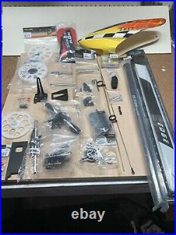 Align Trex 550e Helicopter parts lot blades tons of parts