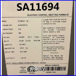 Allied Air Efc20dcp-1a 5 Ton Psc Multi-position Electric Furnace/less Coil