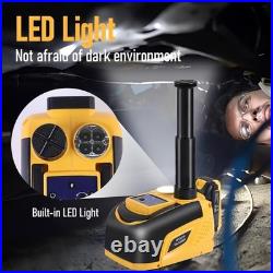 Battery Powered Electric Car Jack 5-Ton 18V Cordless Portable Automatic Tire Cha