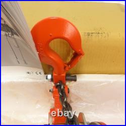 Black Bear YSF-200 2 Ton 4000lb Electric Chain Hoist 115V 8FPM With Power Trolley