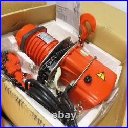 Black Bear YSF-200 2 Ton 4000lb Electric Chain Hoist 115V 8FPM With Power Trolley