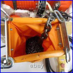 Black Bear YSF-200 2 Ton 4000lb Electric Chain Hoist 115V 8FPM With Power Trolley