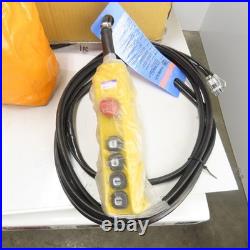 Black Bear YSF-200 2 Ton 4000lb Electric Chain Hoist 115V 8FPM With Power Trolley