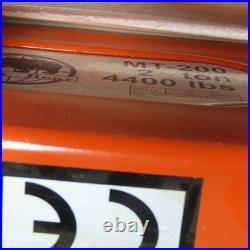 Black Bear YSF-200 2 Ton 4000lb Electric Chain Hoist 115V 8FPM With Power Trolley