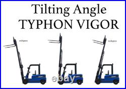 Brand New Electric Forklift 3 Ton Rated Capacity Lifter Truck USA w side shift