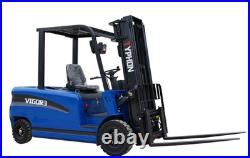 Brand New Electric Forklift 3 Ton Rated Capacity Lifter Truck USA w side shift