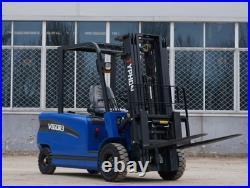 Brand New Electric Forklift 3 Ton Rated Capacity Lifter Truck USA w side shift