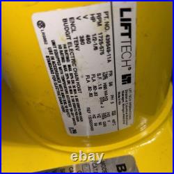 Budgit BEH5016 1/2 Ton Electric Chain Hoist 10' Travel 16FPM 230/460V 3Ph