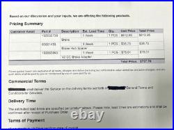 CM Loadstar Brake Coil Kit for 1 Ton Electric Chain Hoist / BRAND NEW