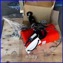 CM Loadstar Electric Chain Hoist with V2 Chain Stop Kit 2 Ton Max Model R (New)