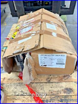 CM Lodestar 1/2 Ton 1000 Lbs Electric Chain Hoist Model F New