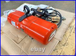 CM Lodestar 1/2 Ton 1000 Lbs Electric Chain Hoist Model F New