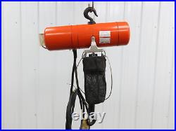 CM Lodestar A Electric Chain Hoist 1/8 Ton 32 FPM Variable Speed 15' Lift New