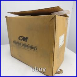 CM Lodestar Model L 1-Ton 2000LBS Electric Chain Hoist 20' Lift 16FPM 480V NEW CM Lodestar Model L 1-Ton 2000LBS Electric Chain Hoist 20' Lift 16FPM 480V NEW