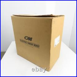 CM Lodestar Model RRS 2-Ton 4000LBS Electric Chain Hoist 15' Lift 16FPM 480V NEW