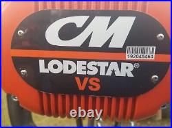 CM Lodestar Vs Model C 1/4 Ton Electric Chain Fall Hoist New 3ph 440-480-3-60