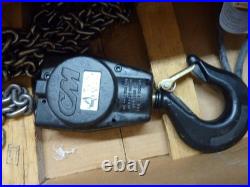 CM Lodestar XL 4 Ton Electric Hoist 20F Lift 15fpm 460/3/60Model 5215HCF (31695)