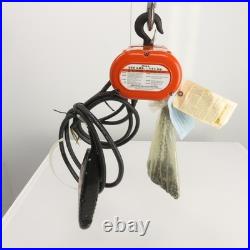 CM Shopstar 1/8 Ton 250LB Electric Chain Hoist 10' Lift 40FPM 460V 3PH
