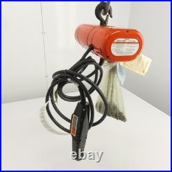 CM Shopstar 1/8 Ton 250LB Electric Chain Hoist 10' Lift 40FPM 460V 3PH