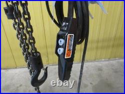 CM Valustar WL Electric Chain Hoist 1 Ton 2000 Lbs 240/480v 20' Lift 16 FPM