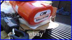 CM WR Series Electric Chain Hoist 2 Ton 20' Lift 1HP 120V Rigid Hook Mount New