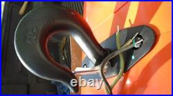 CM WR Series Electric Chain Hoist 2 Ton 20' Lift 1HP 120V Rigid Hook Mount New