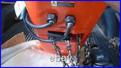 CM WR Series Electric Chain Hoist 2 Ton 20' Lift 1HP 120V Rigid Hook Mount New