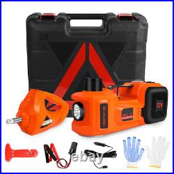 Car Jack 12V 3/5 Ton Electric Hydraulic Floor Lift Jack Tire Inflator Pump Tool Car Jack 12V 3/5 Ton Electric Hydraulic Floor Lift Jack Tire Inflator Pump Tool