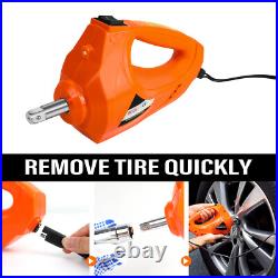 Car Jack 12V 3/5 Ton Electric Hydraulic Floor Lift Jack Tire Inflator Pump Tool
