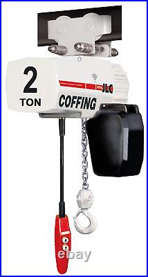 Cmco Coffing Jlc Electric Chain Hoist 2 Ton Capacity