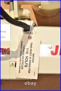 Coffing JLC 1 Ton Electric Hoist with Trolley JLCMT2016-1 JLC2016-15-1 115/230 NEW