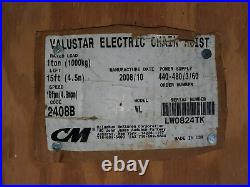 Columbus McKinnon VALUSTAR WL 1-TON Electric Winch Hoist (SB1)
