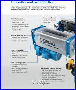 DEMAG Electric Wire Rope Hoist 5Ton (EK-DMR5 H20 24/4)